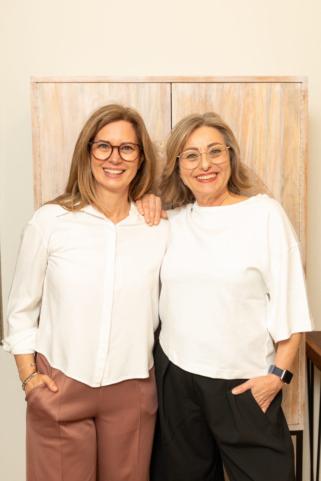 Rieke Knappich und Martina Drevs